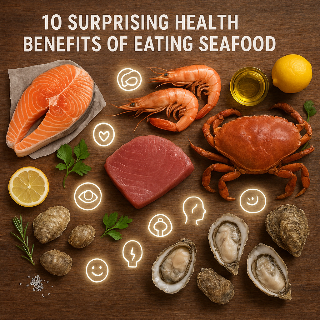 10 Surprising Health Benefits of Eating Seafood You Didn’t Know About